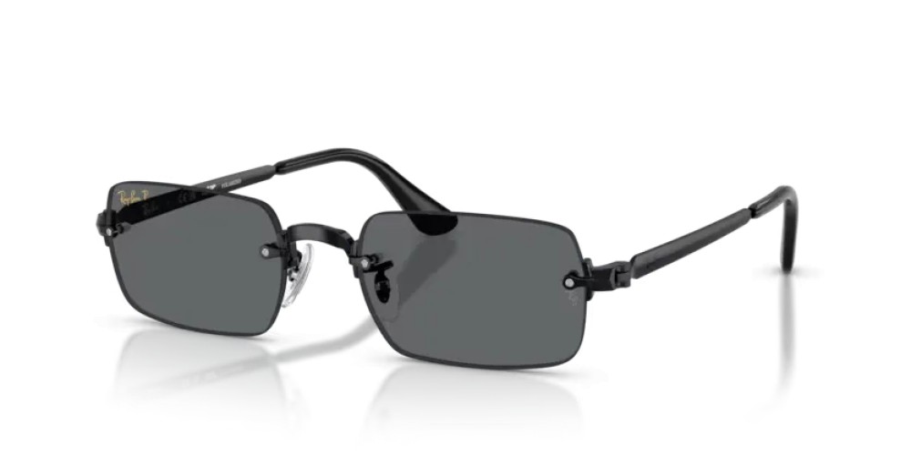 Ray-Ban RB3928 - 002/81 - 54 - AVEC DES VERRES POLARISÉS Lunettes de soleil Noir Rectangle