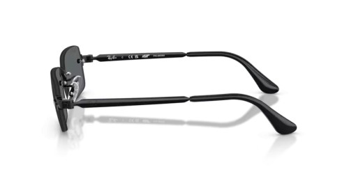 Ray-Ban RB3928 - 002/81 - 54 - AVEC DES VERRES POLARISÉS Lunettes de soleil Noir Rectangle