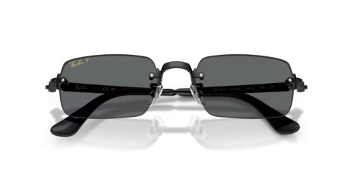 Ray-Ban RB3928 - 002/81 - 54 - AVEC DES VERRES POLARISÉS Lunettes de soleil Noir Rectangle