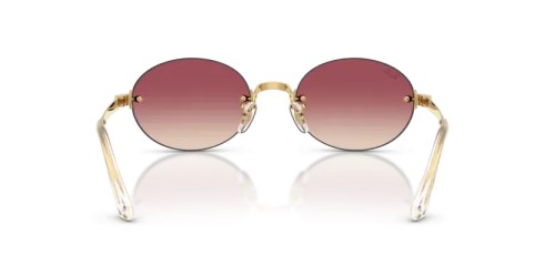 Ray-Ban RB3929 - 001/8H - 54 Lunettes de soleil Or blé Ovale