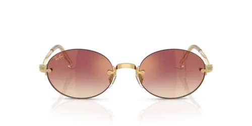 Ray-Ban RB3929 - 001/8H - 54 Lunettes de soleil Or blé Ovale