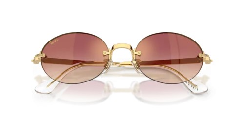 Ray-Ban RB3929 - 001/8H - 54 Lunettes de soleil Or blé Ovale