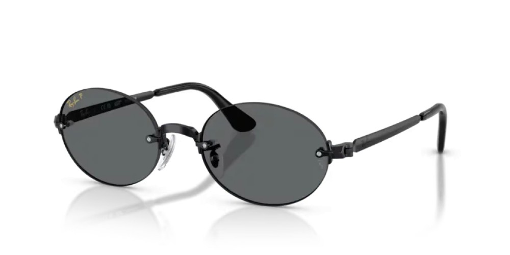 Ray-Ban RB3929 - 002/81 - 54 - AVEC DES VERRES POLARISÉS Lunettes de soleil Noir Ovale