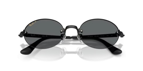 Ray-Ban RB3929 - 002/81 - 54 - AVEC DES VERRES POLARISÉS Lunettes de soleil Noir Ovale