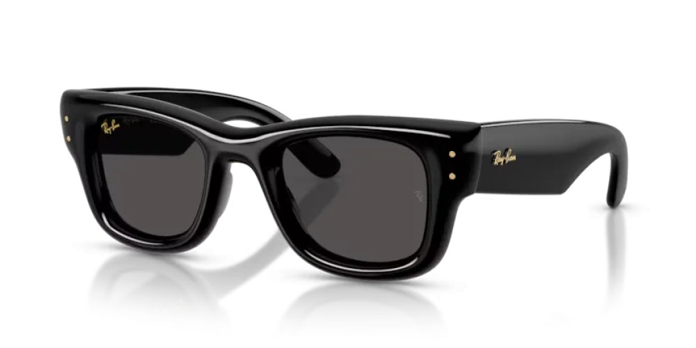 Ray-Ban RB4940 - 601/87 - 50 Lunettes de soleil Noir Angulaire