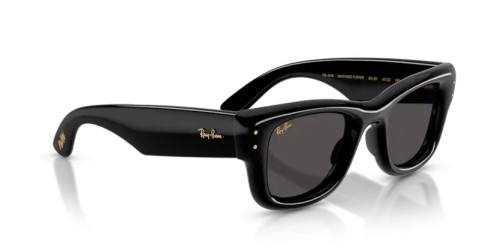 Ray-Ban RB4940 - 601/87 - 50 Lunettes de soleil Noir Angulaire