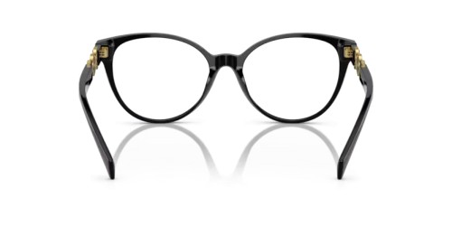 VERSACE VE3334 - GB1 - 53 Cadres optiques Noir Œil de chat