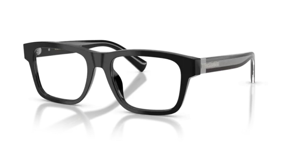 DOLCE & GABBANA DG3446 - 501 - 53 Cadres optiques Noir Rectangle
