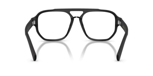 DOLCE & GABBANA DG3447 - 2525 - 56 Cadres optiques Noir mat Pilote (Aviateur)