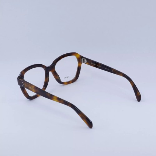 Celine CL50100I - 053 - 54 Cadres optiques Havane Angulaire
