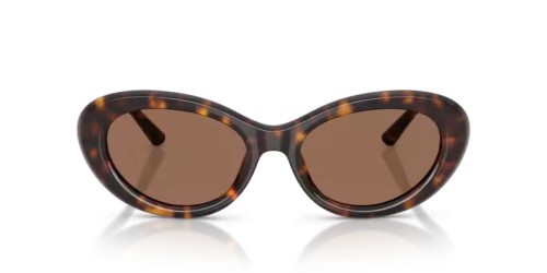 DOLCE & GABBANA DG4519 - 502/73 - 54 Lunettes de soleil Havane Ovale