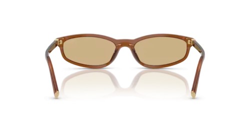 MIU MIU MU A06S - 22I10R - 54 Lunettes de soleil Ambre opalin Irrégulier