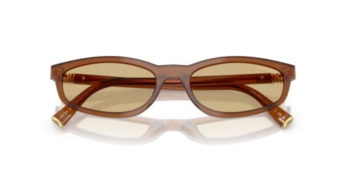 MIU MIU MU A06S - 22I10R - 54 Lunettes de soleil Ambre opalin Irrégulier