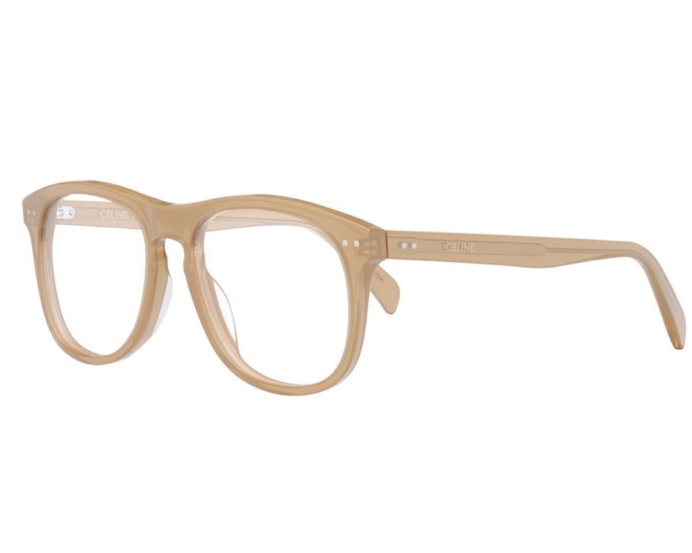Celine CL50130I - 047 - 54 Cadres optiques Beige Coussin arrondi