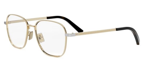 Dior CD DIAMONDO S7U - B300 - 53 Cadres optiques Or, Argent, Noir Angulaire
