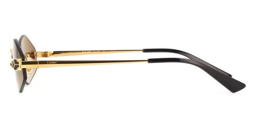 Cartier CT0433S - 002 - 55 Lunettes de soleil Gold Cat Eye