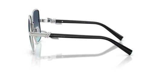TIFFANY & CO. TF3122 - 60019S - 56 Lunettes de soleil Argent Angulaire
