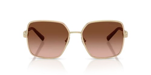 TIFFANY & CO. TF3122 - 61773B - 56 Lunettes de soleil Or pâle Angulaire