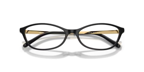 MIU MIU MU 05ZV - 16K1O1 - 56 Cadres optiques Noir Ovale