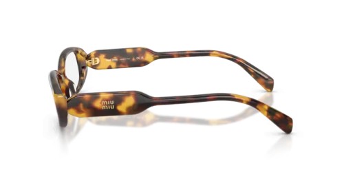 MIU MIU MU 06ZV - 14L1O1 - 54 Cadres optiques Havane miel Rectangle