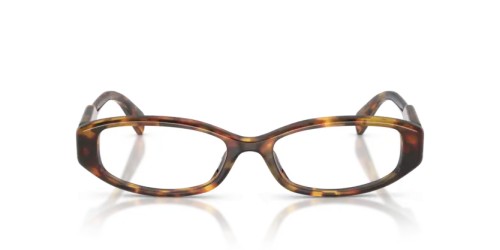 MIU MIU MU 06ZV - 14L1O1 - 54 Cadres optiques Havane miel Rectangle