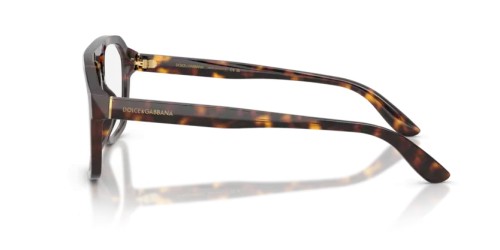 DOLCE & GABBANA DG3452 - 502 - 57 Cadres optiques Havane Pilote (Aviateur)