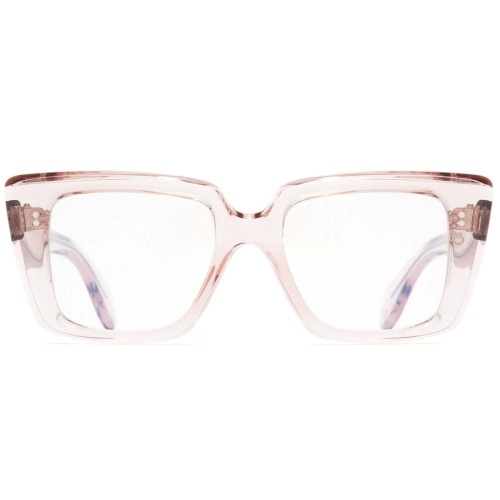 Cutler&Gross CGOP-1401 - 03 - 51 Cadres optiques Rose, Transparent Angulaire