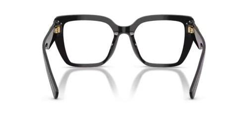 DOLCE & GABBANA DG3441 - 501 - 53 Cadres optiques Noir Angulaire