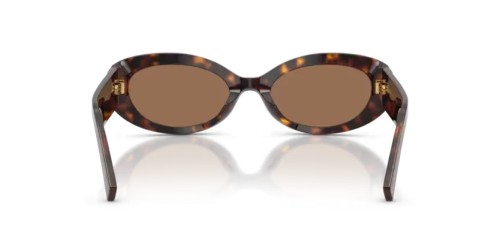 DOLCE & GABBANA DG4537 - 502/73 - 53 Lunettes de soleil Havane Ovale