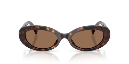 DOLCE & GABBANA DG4537 - 502/73 - 53 Lunettes de soleil Havane Ovale