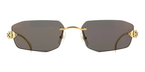 Cartier CT0474S - 001 - 56 Lunettes de soleil Gold Square
