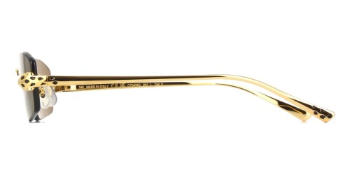 Cartier CT0474S - 001 - 56 Lunettes de soleil Gold Square