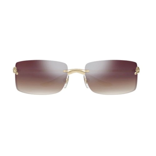 Cartier CT0503S - 003 - 71 Lunettes de soleil Gold Square
