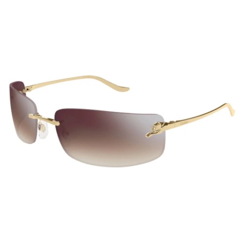 Cartier CT0503S - 003 - 71 Lunettes de soleil Gold Square