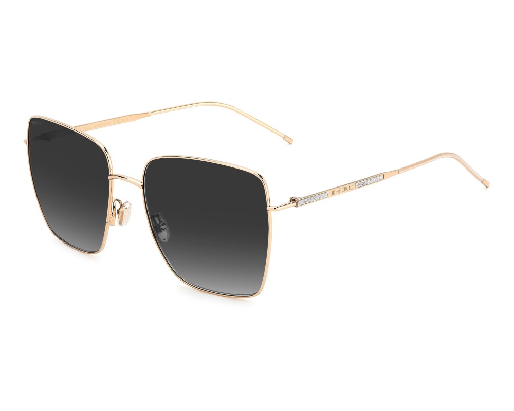 Jimmy Choo DAHLA/F/SK - 0009O - 59 Lunettes de soleil Or Angulaire