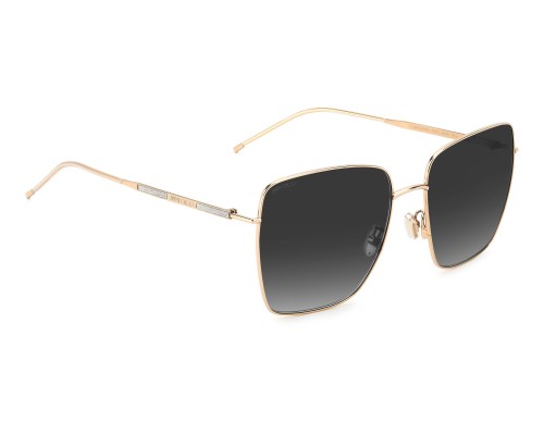 Jimmy Choo DAHLA/F/SK - 0009O - 59 Lunettes de soleil Or Angulaire