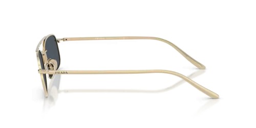PRADA PR D59S - ZVN70B - 54 Lunettes de soleil Or pâle Coussin