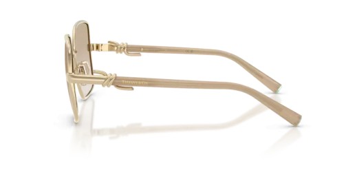 TIFFANY & CO. TF3122 - 623911 - 56 Lunettes de soleil Or pâle Angulaire