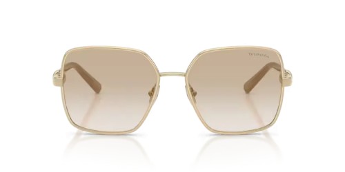 TIFFANY & CO. TF3122 - 623911 - 56 Lunettes de soleil Or pâle Angulaire