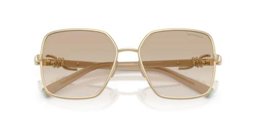 TIFFANY & CO. TF3122 - 623911 - 56 Lunettes de soleil Or pâle Angulaire