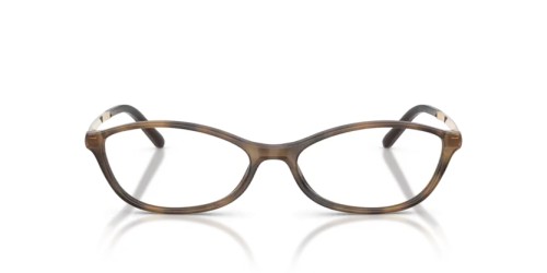 MIU MIU MU 05ZV - 27Q1O1 - 56 Cadres optiques Ébène havane Ovale
