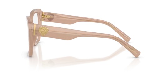 DOLCE & GABBANA DG3441 - 3042 - 53 Cadres optiques Brun opalin Angulaire