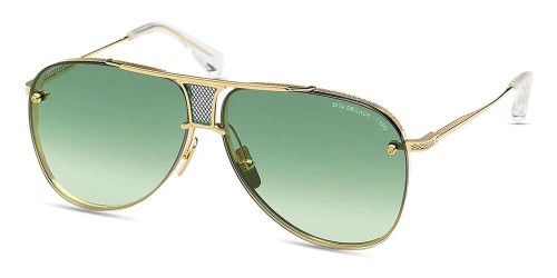 Dita DECADE-TWO DRX-2082 - L - 62 Lunettes de soleil Gold Pilot (Aviator)