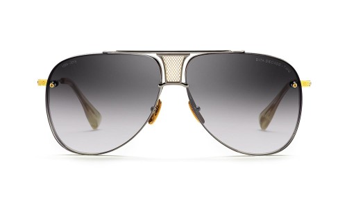 Dita DECADE-TWO DRX-2082 - A - 62 Lunettes de soleil Or, Argent Pilote (Aviateur)