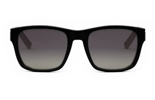 Dior DIOR B23 S2F - 10P3 - 58 Lunettes de soleil Noir Angulaire