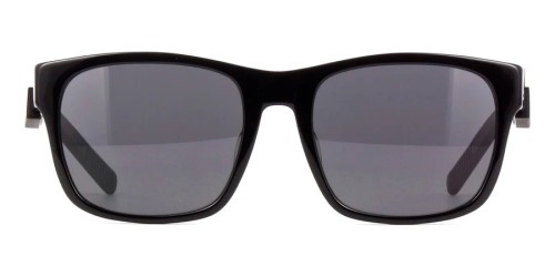 Dior DIORB23 S2F - 10A0 - 57 Lunettes de soleil Noir Angulaire