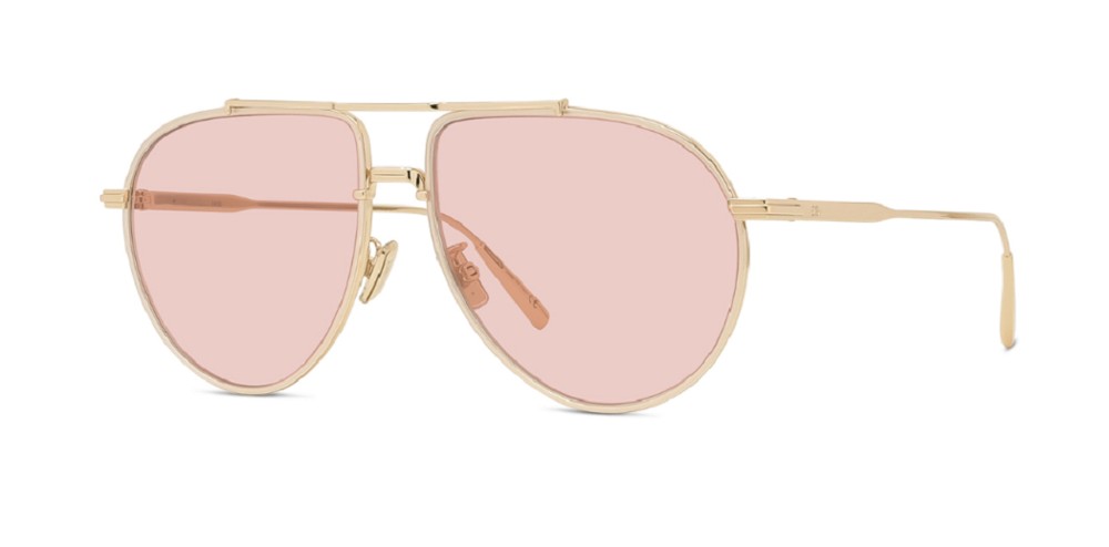 Dior DIORBLACKSUIT AU - B0E0 A - 58 Lunettes de soleil Gold Pilot (Aviator)