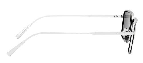 Dior DIORBLACKSUIT S9U - F5A0 - 53 Lunettes de soleil Argent Angulaire