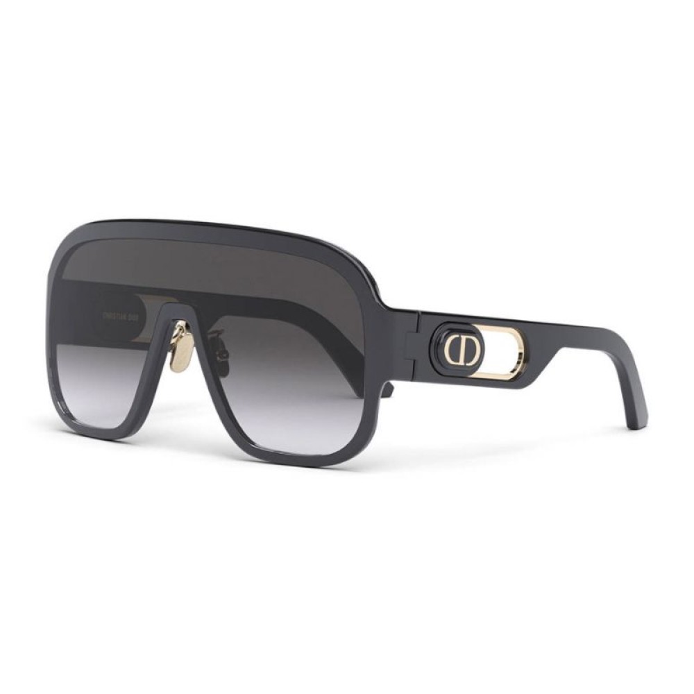 Dior DIORBOBBYSPORT M1U - 10A1 Lunettes de soleil Noir Dessus plat