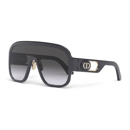 Dior DIORBOBBYSPORT M1U - 10A1 Lunettes de soleil Noir Dessus plat